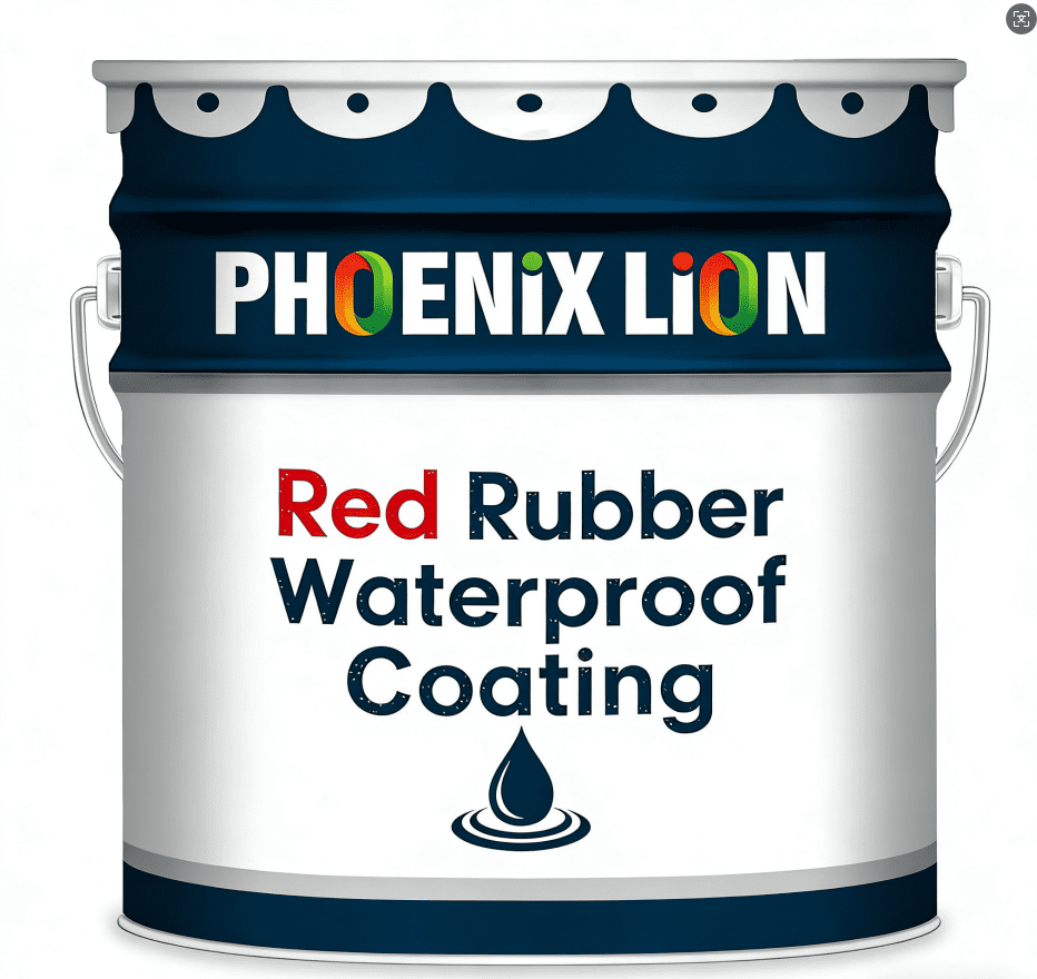 Red Rubber Waterproof Coating MeilidaPaintthe source paints coatings factory